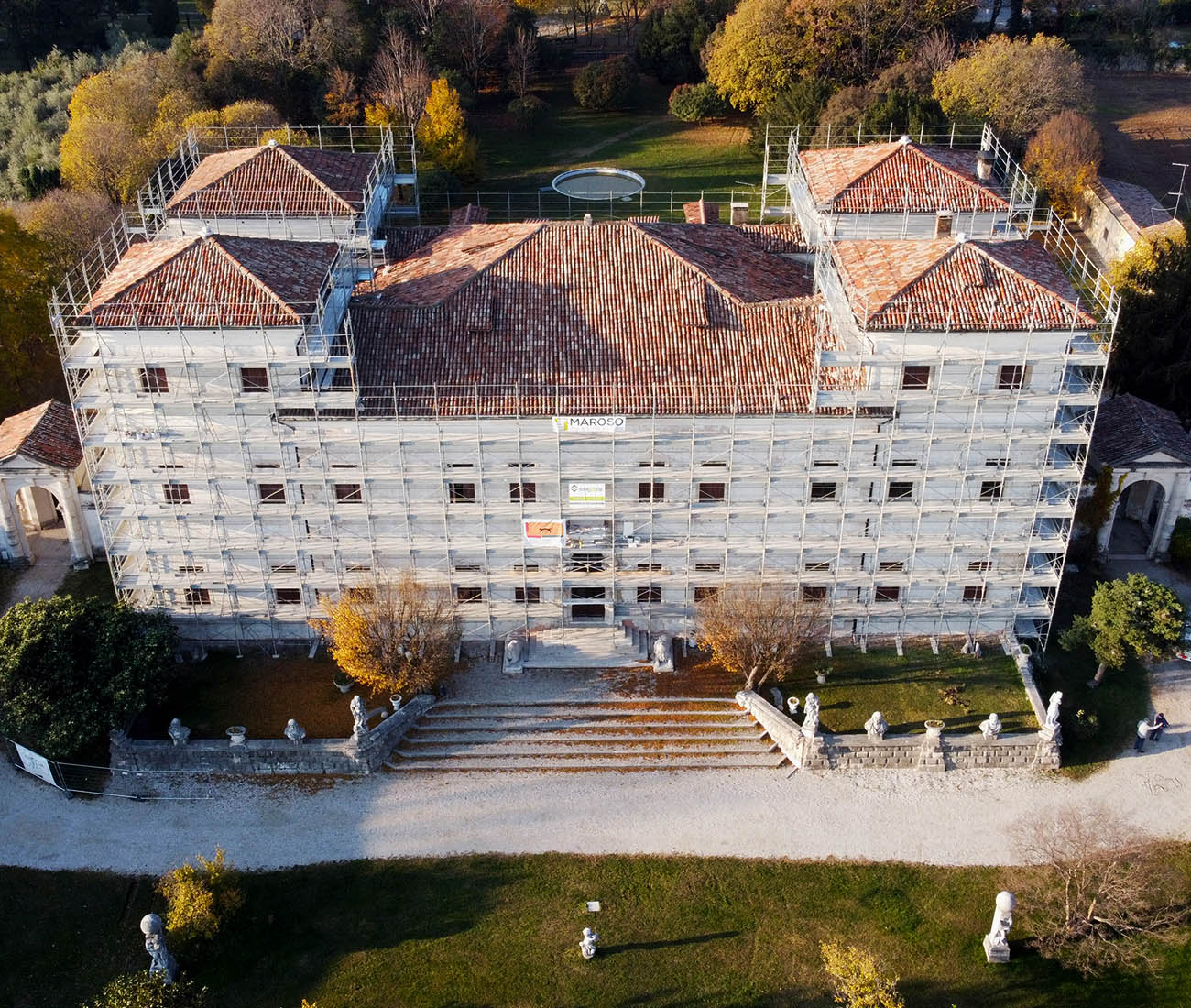 Restauro di Villa Rezzonico a Bassano del Grappa