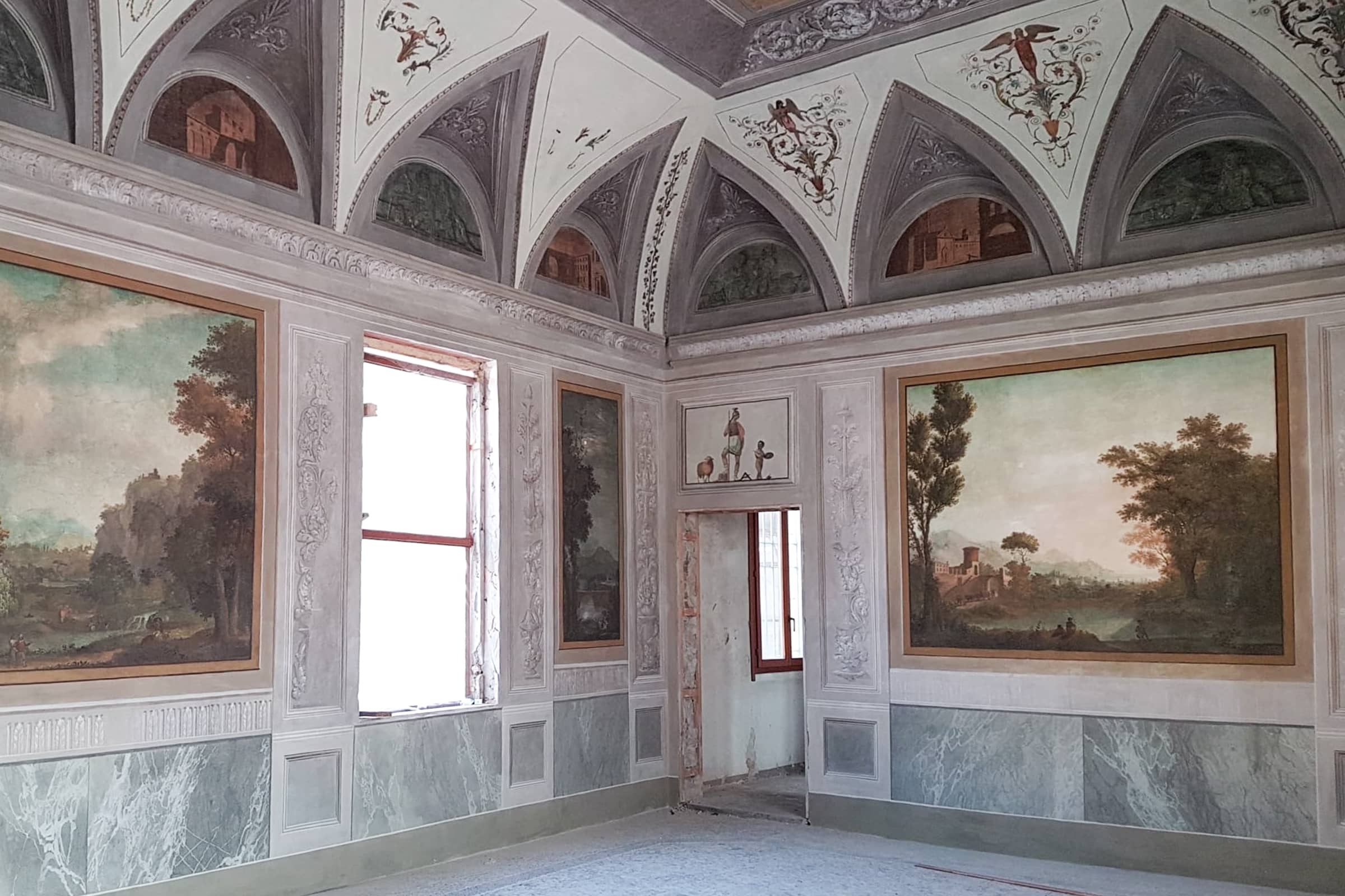 Intervento di restauro architettonico di Palazzo Fracanzani di Este (PD), realizzato da Maroso Costruzioni.